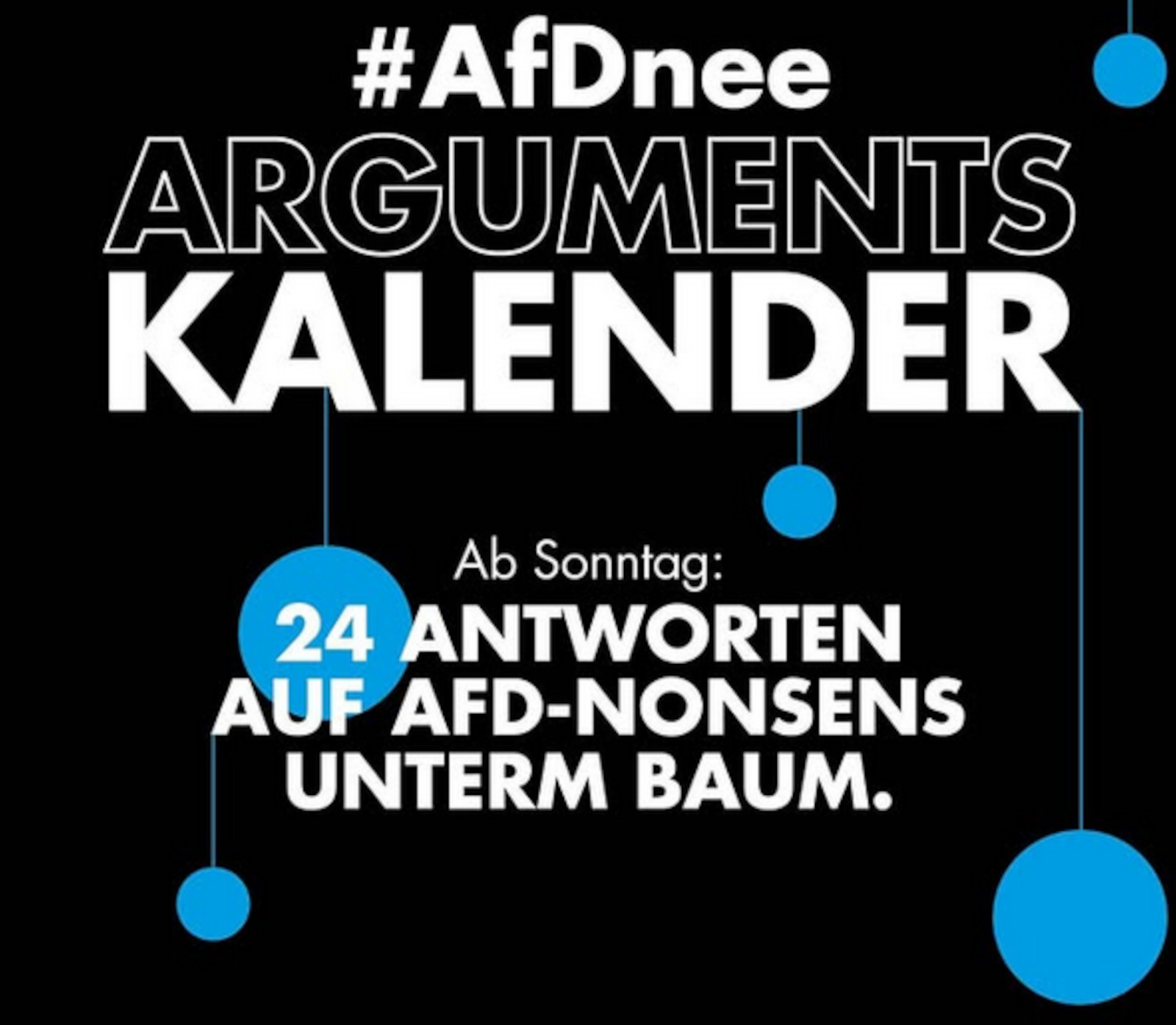 AfDnee AfD Adventskalender 2024