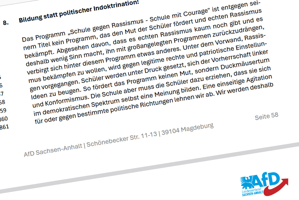 AfD in Sachsen-Anhalt: Erleben wir bald „blaue Verbotspolitik“